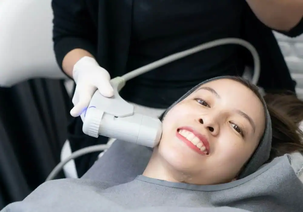 HIFU treatment Greater London (Merton) in progress
