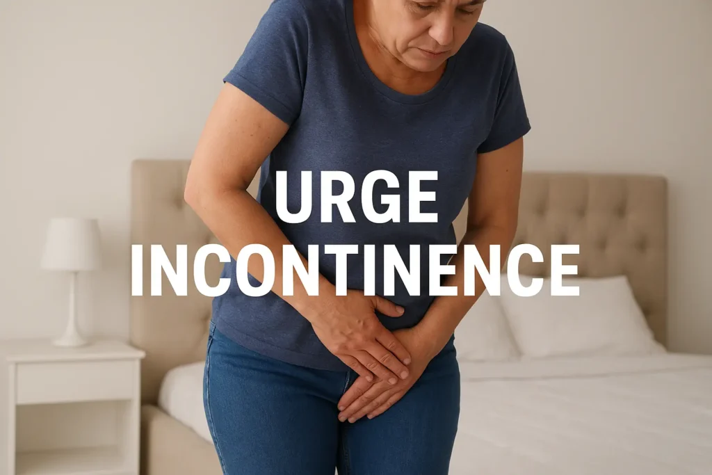 how to manage urge incontinence Greater London (Merton) symptoms