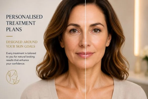 Before and after results of Collagen Lift Therapy Greater London (Merton)