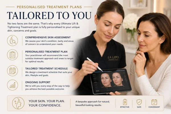 book a consultation about your ultimate lift and tighten treatment Greater London (Merton)