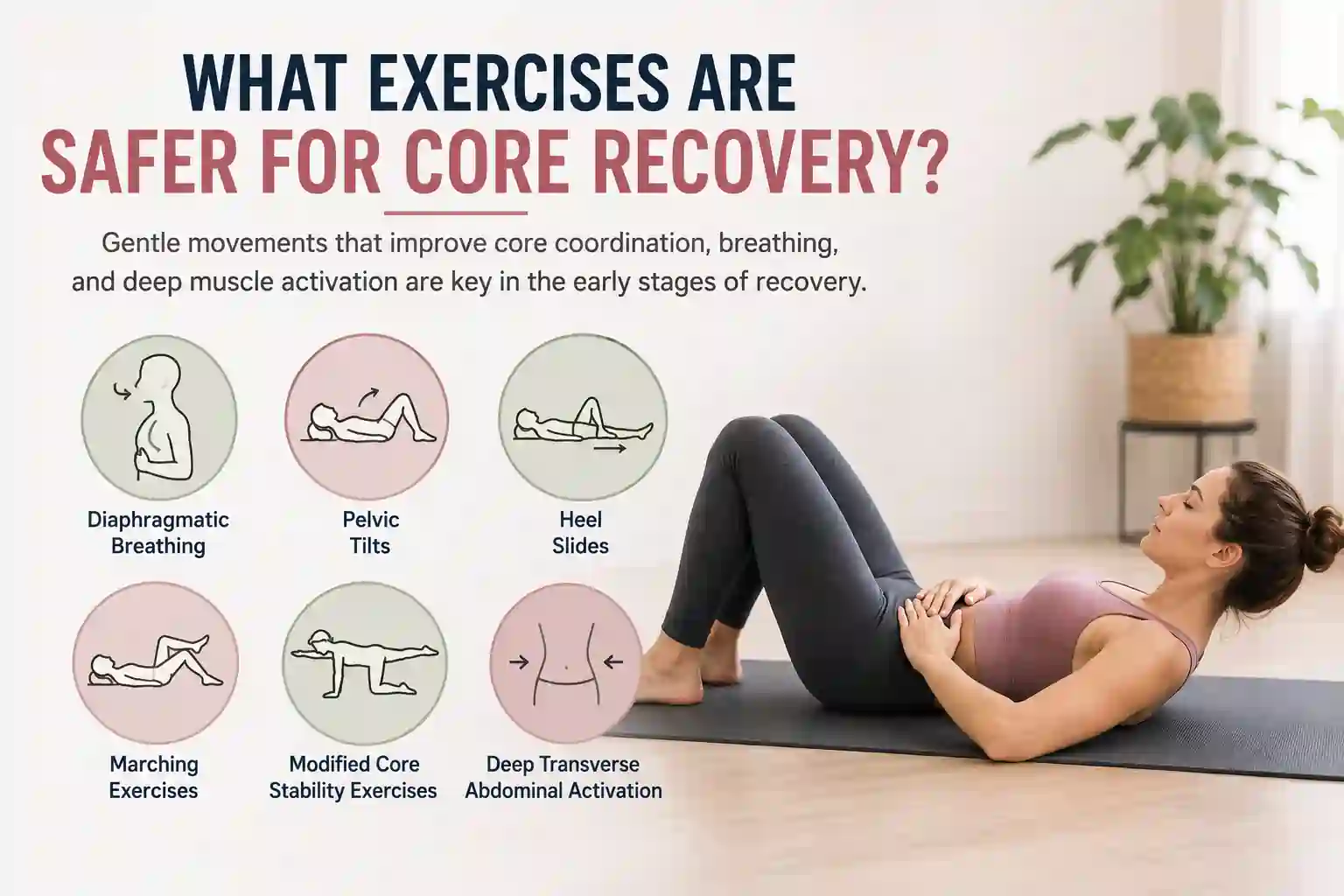 What Exercises Are Safer for Core Recovery Greater London (Merton)