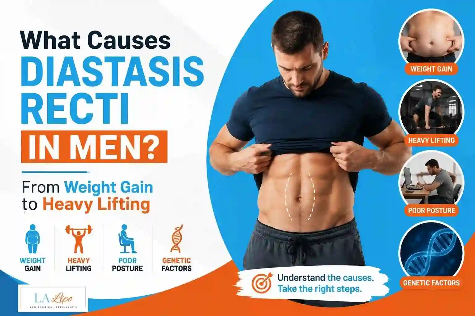 What Causes Diastasis Recti in Men? From Weight Gain to Heavy Lifting Greater London (Merton)